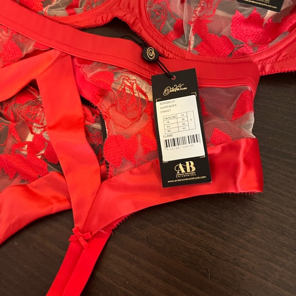 NWT Dita Von Tesse Rosabelle set in Flame red - Picture 6 of 7